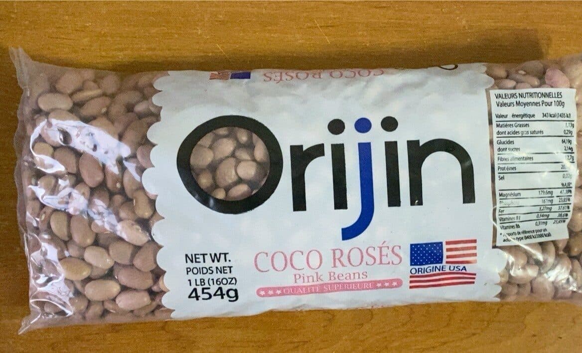 Open Food Facts Haricot Rosés packshot