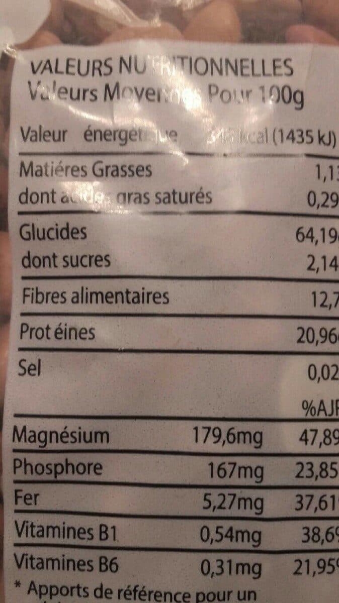 Open Food Facts Haricot Rosés packshot