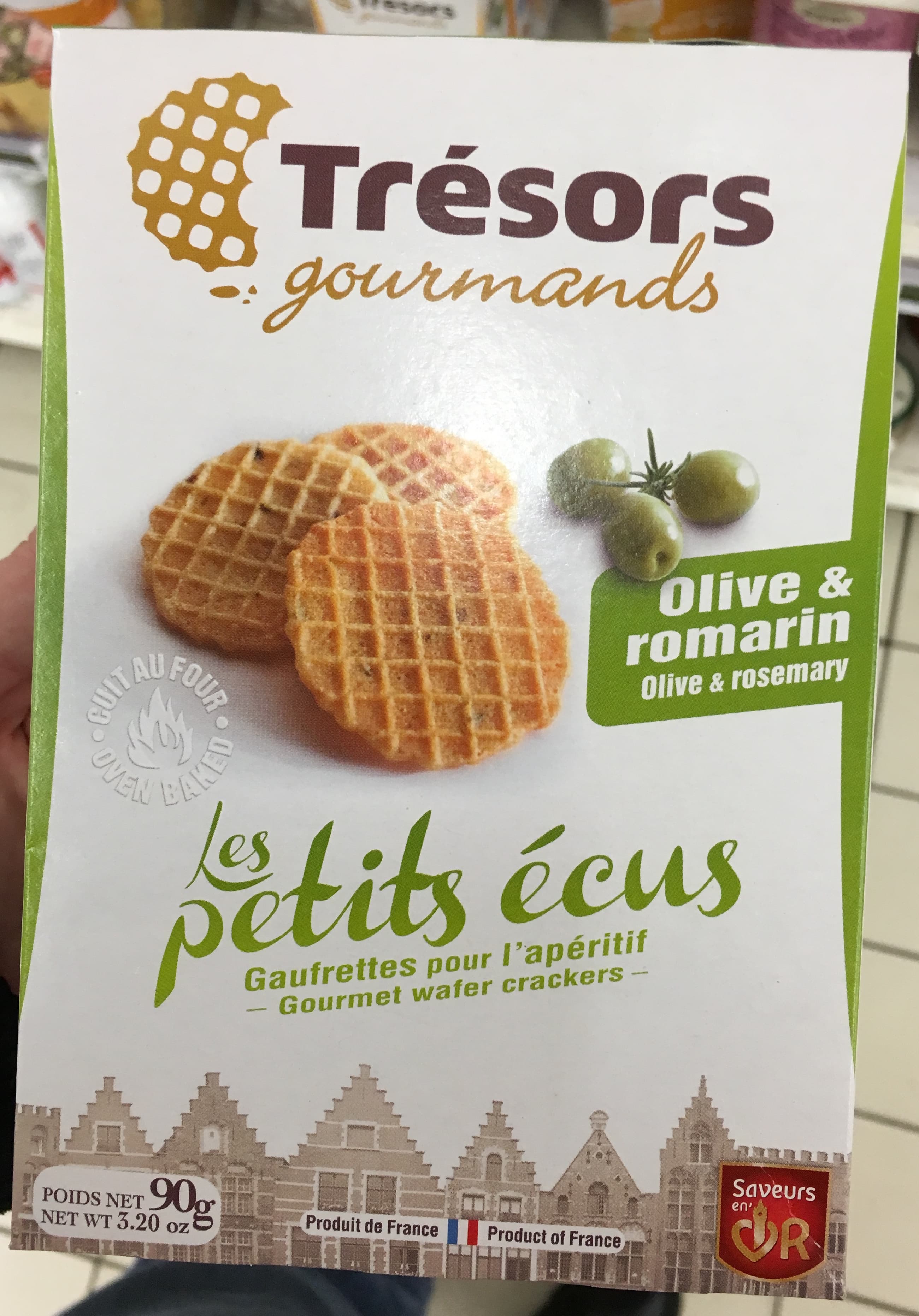 Trésors Gourmands Les Petits Écus Olive & Romarin packshot