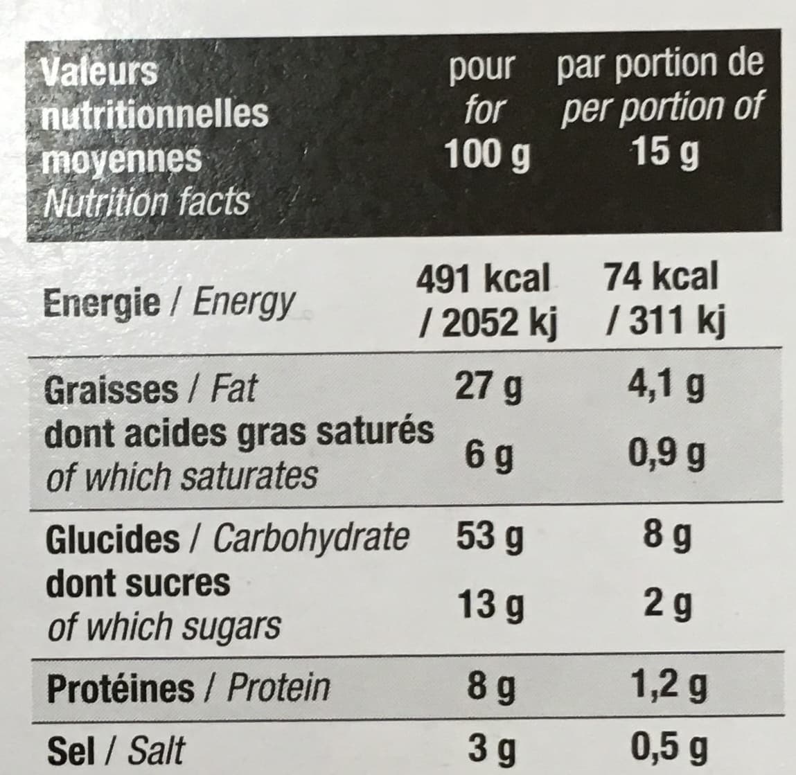 Trésors Gourmands Les Petits Écus Olive & Romarin packshot