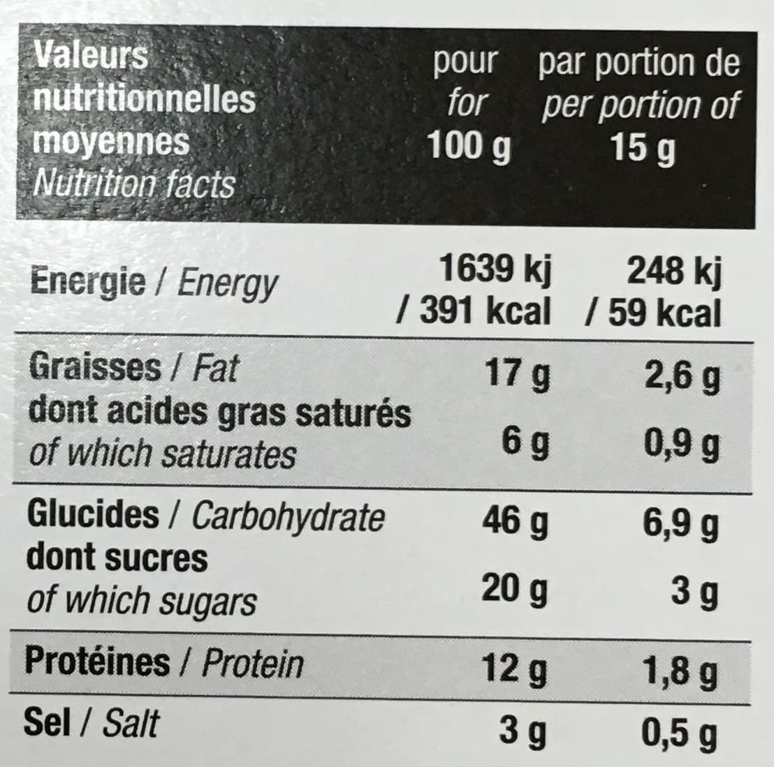 Trésors Gourmands Les Petits Écus Oignon & Cheddar packshot
