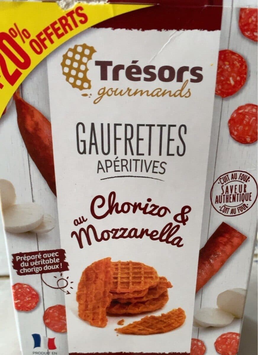 Trésors Gourmands Gaufrette aperitive packshot
