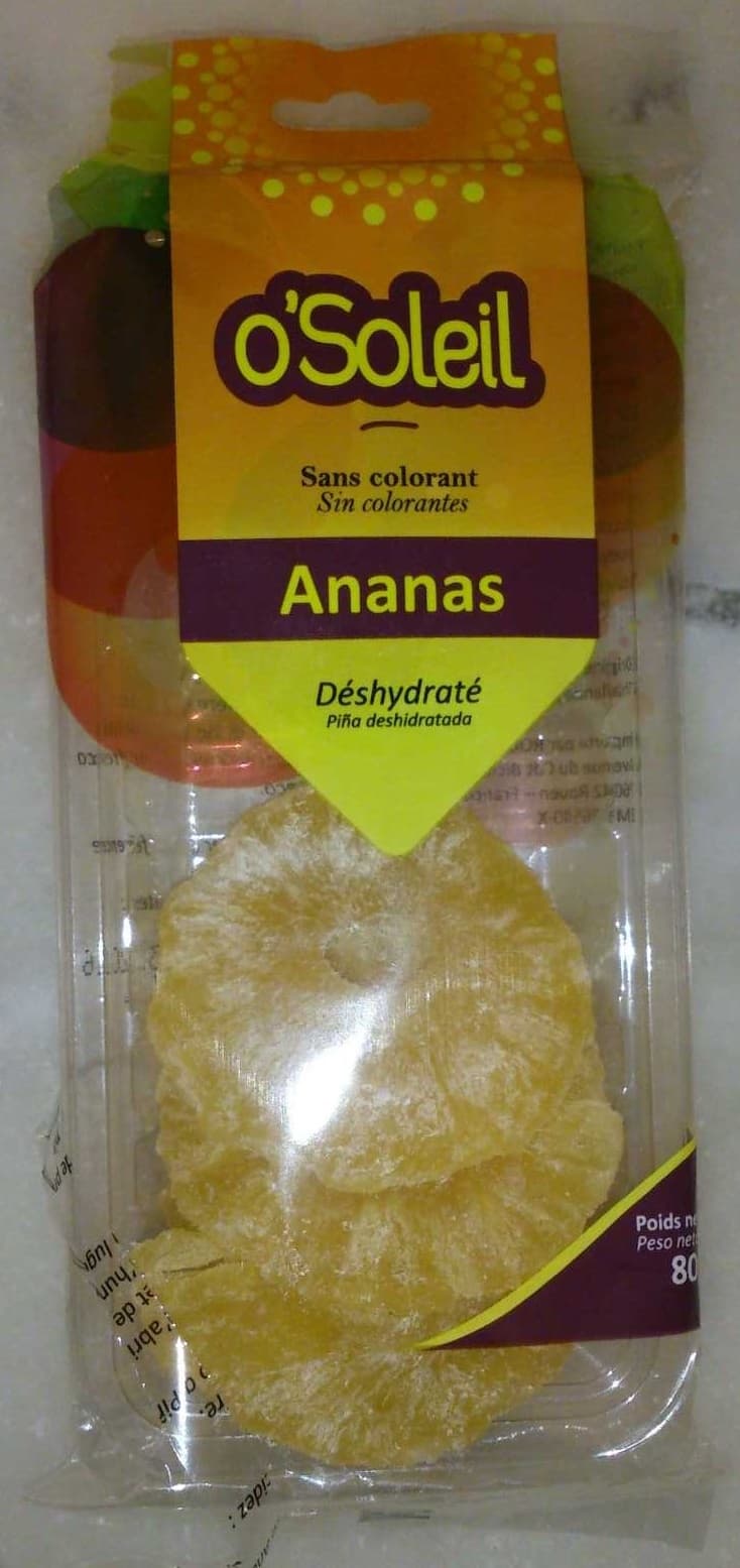 o'Soleil Ananas packshot