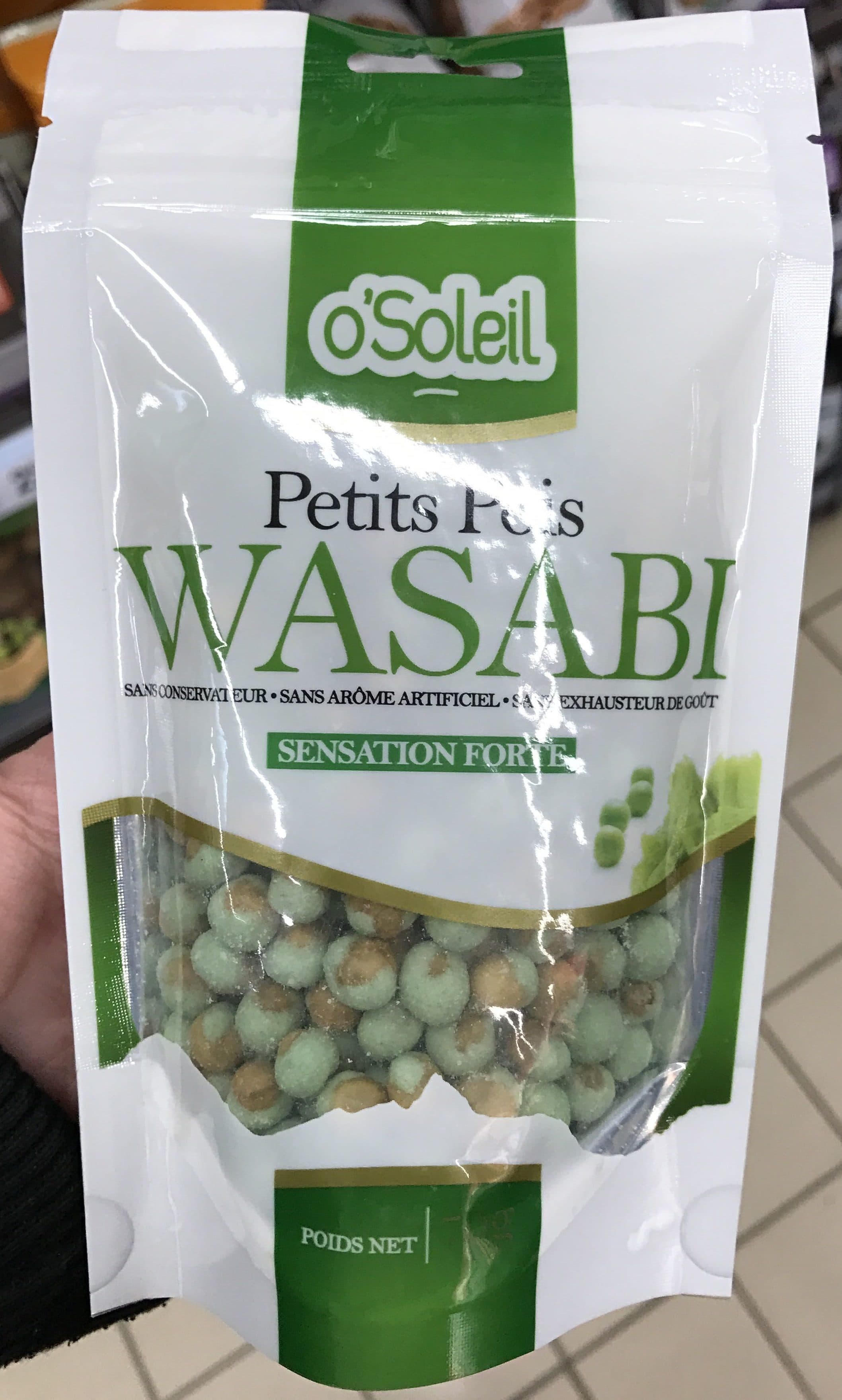 O soleil Petits Pois Wasabi packshot