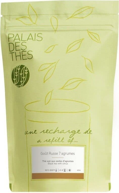 Palais des Thés Thé Gout Russe 7 Agrumes, Beutel, Palais Des Thés packshot