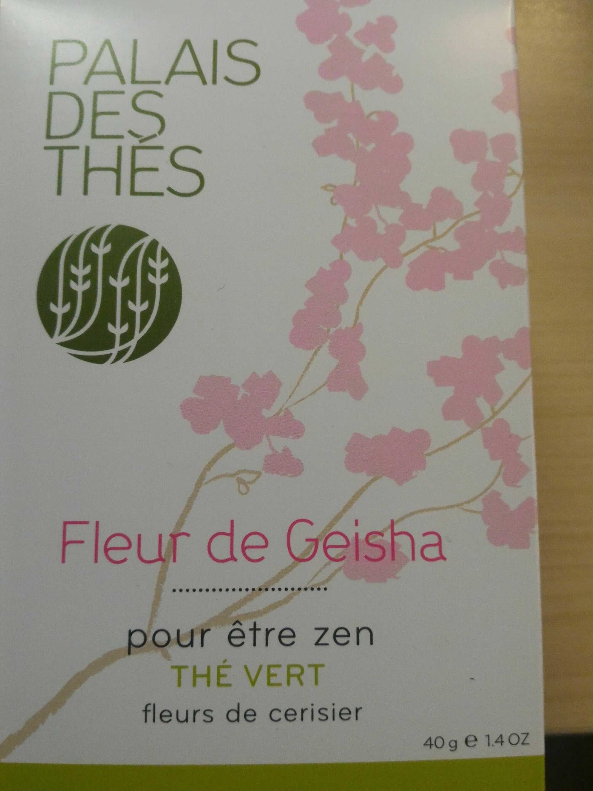Palais des thés Fleur De Geisha - Thé vert et cerise packshot