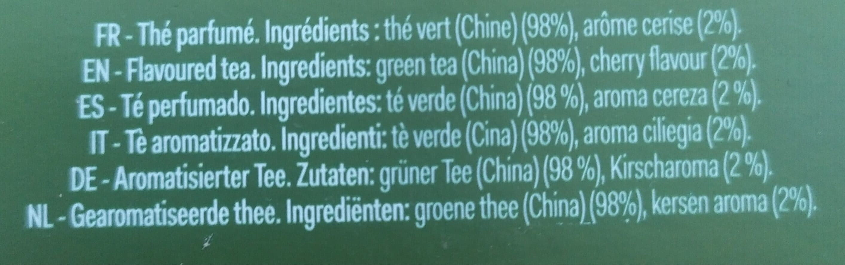 Palais des thés Fleur De Geisha - Thé vert et cerise packshot