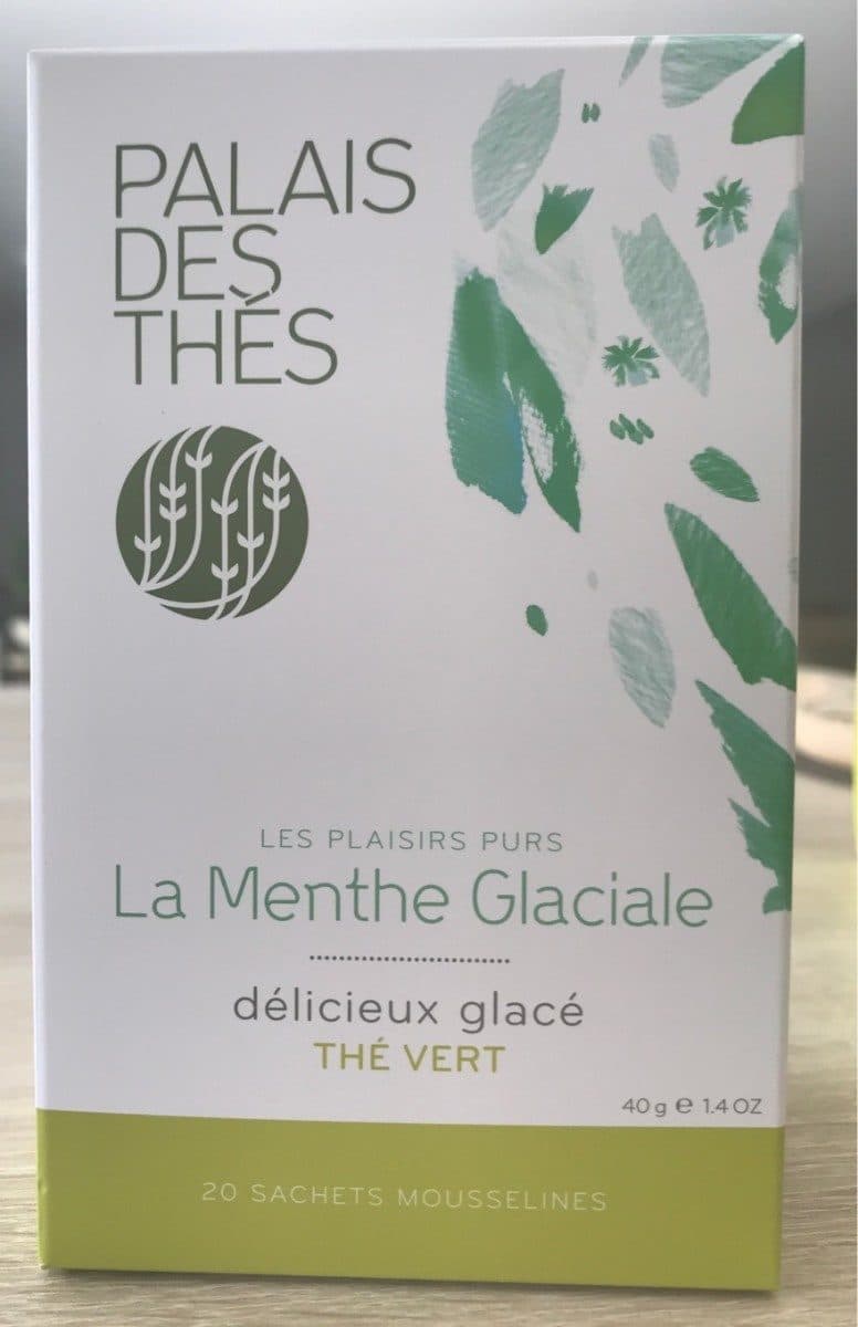 La Menthe Glaciale Palais Des ThÃ©s Pure Indulgence Icy Mint Green Tea, 20 Tea Bags packshot