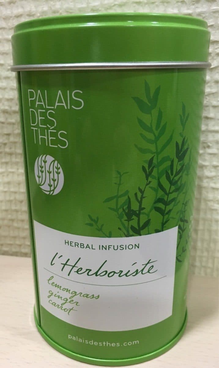 Palais des Thés L'herboriste : citronelle, gingembre, carotte packshot