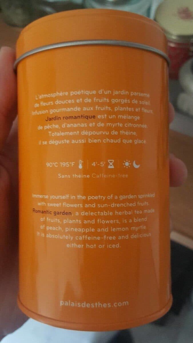 Palais des Thés Jardin romantique packshot
