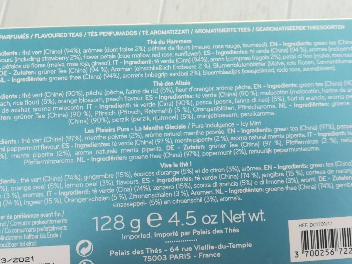 Palais des Thés Les thés glacés packshot