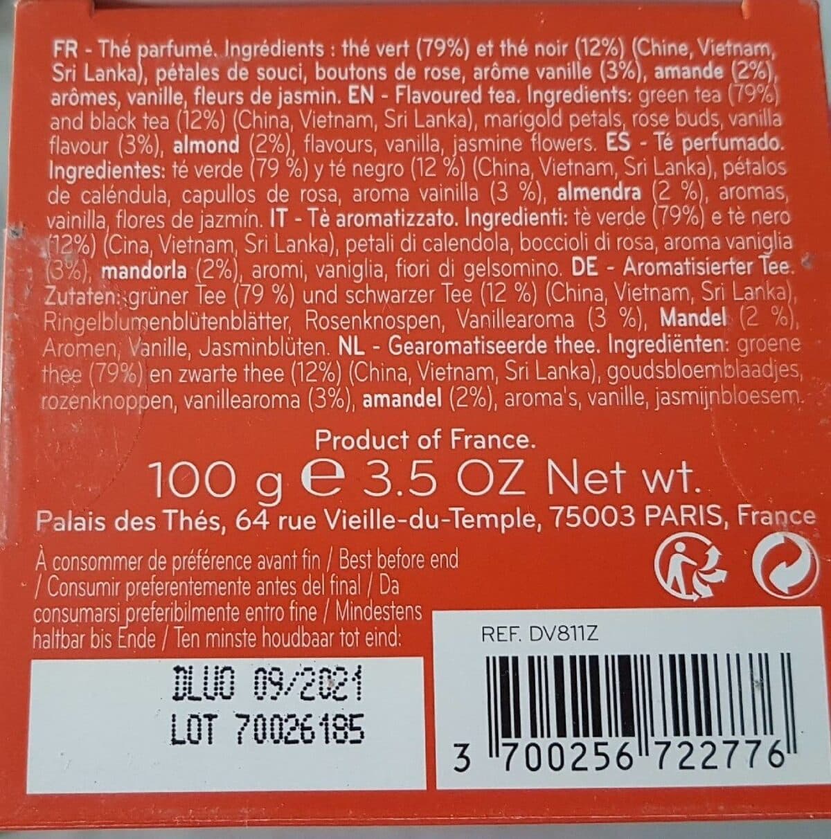 Palais des Thés Thé Gauguin packshot