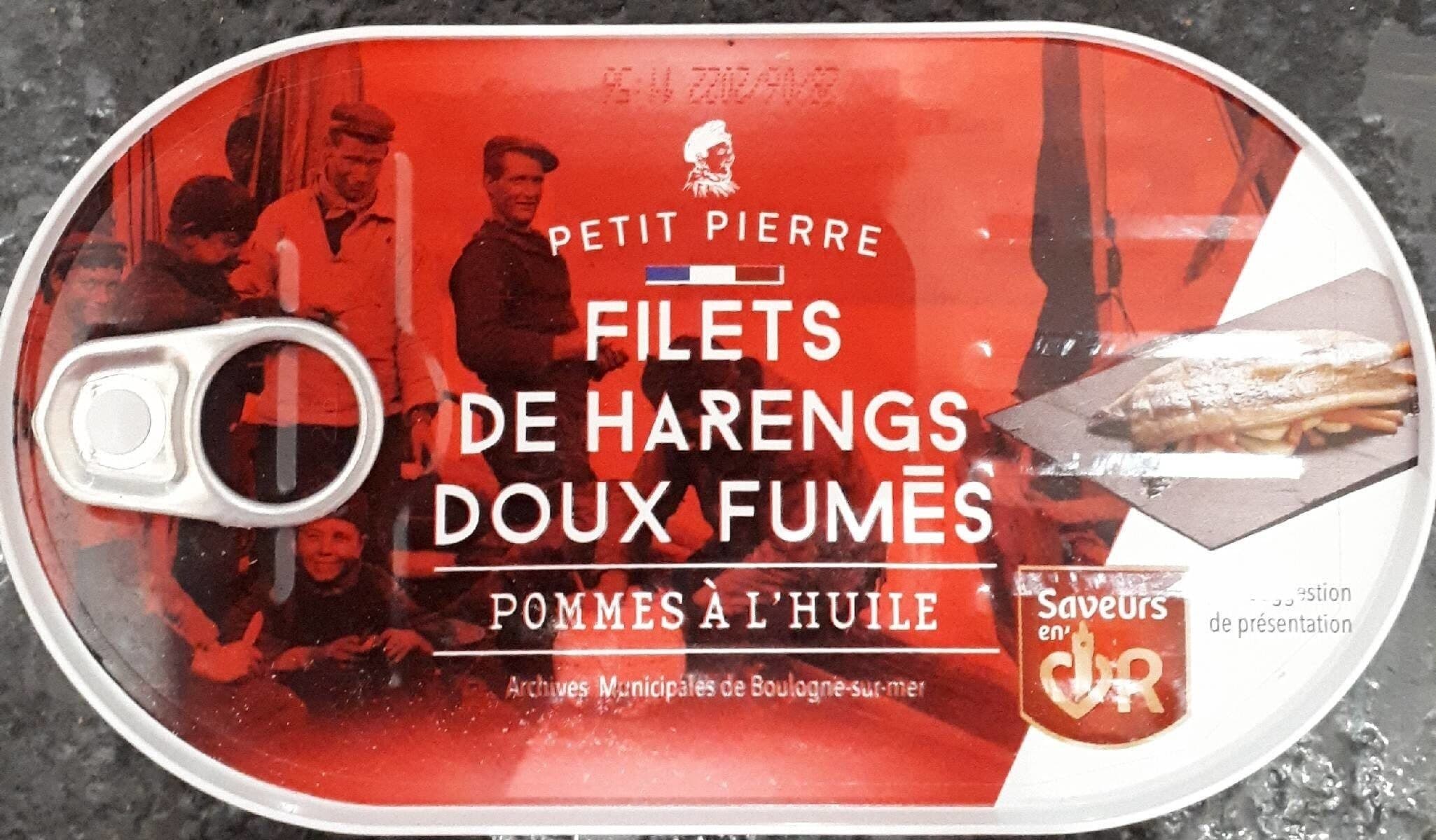 Petit Pierre Filets de harengs doux fumés packshot