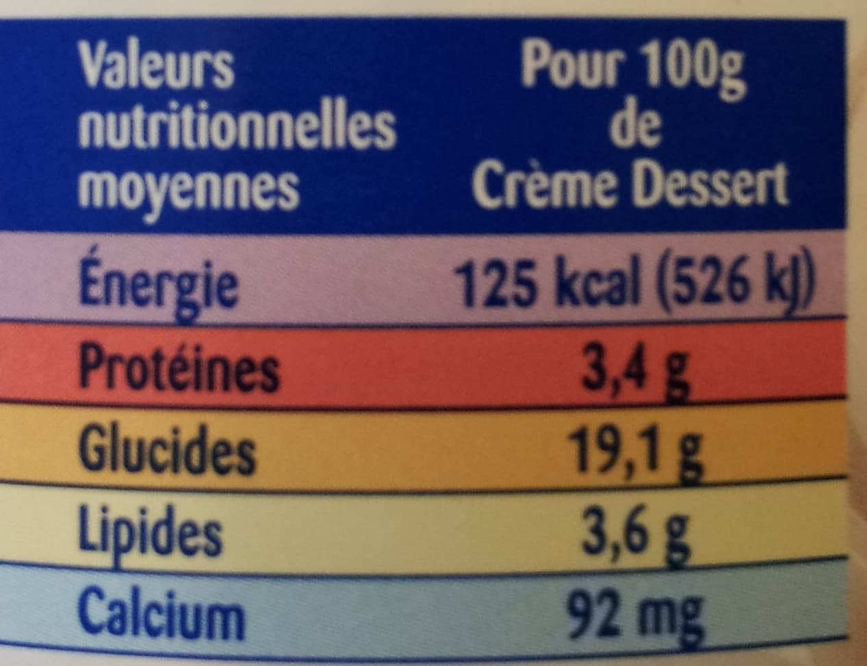 Mont Blanc La Crème Dessert Au Chocolat packshot