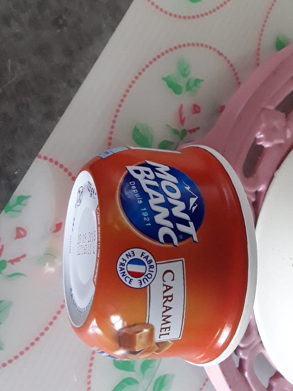 Mont Blanc Crème Caramel packshot