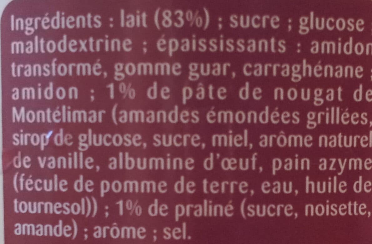 Mont Blanc La Crème Dessert A la crème de Nougat packshot