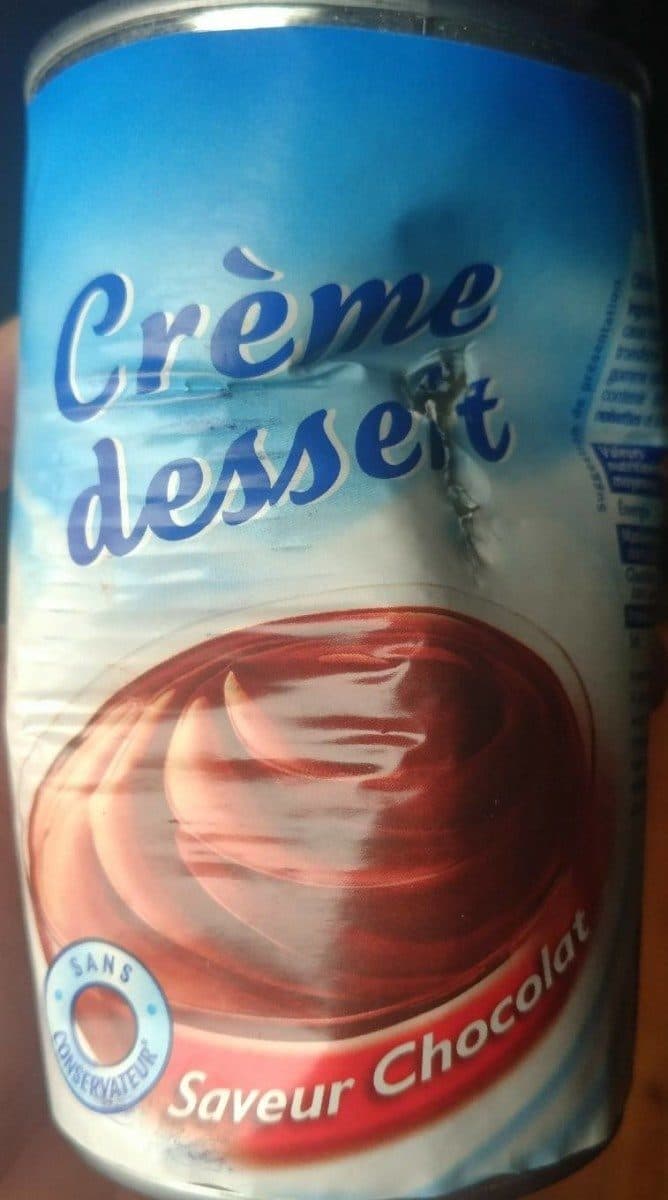 Open Food Facts Crème déssert saveur chocolat packshot