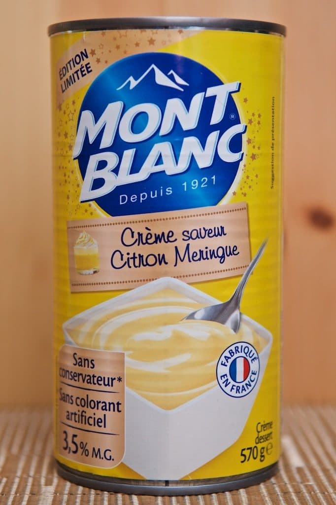 Mont Blanc Crème Dessert Citron Meringue packshot