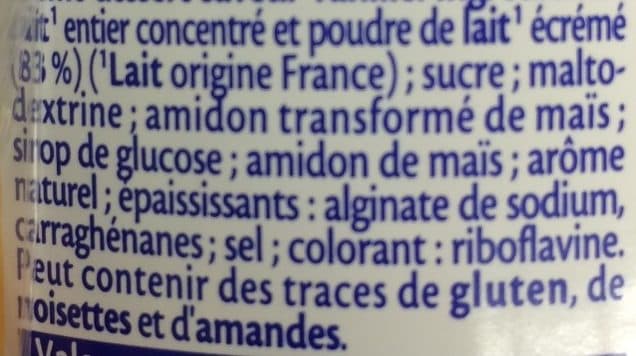 Mont Blanc Crème vanille packshot