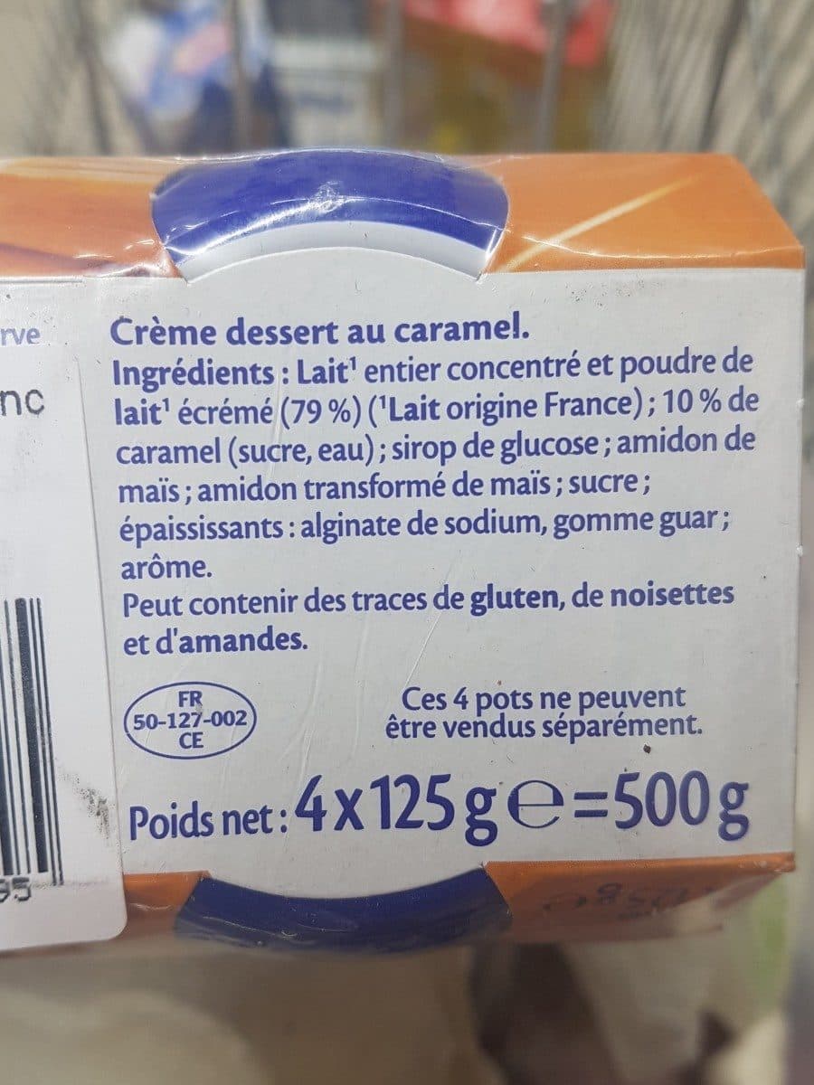 Mont Blanc Crème caramel packshot
