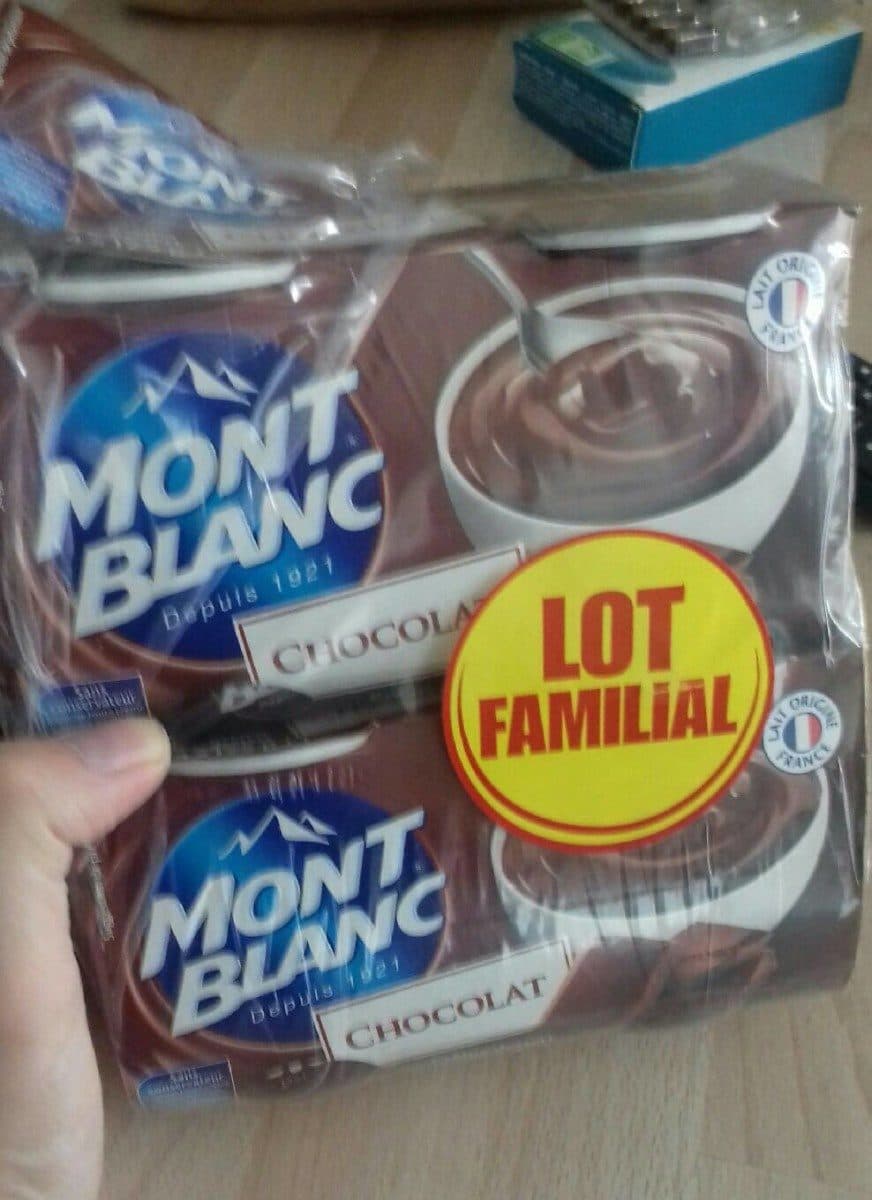 Mont Blanc Mont blanc chocolat packshot