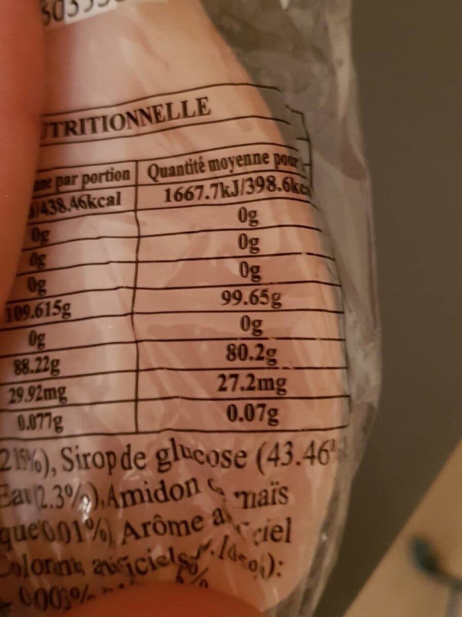 Open Food Facts Sucette foufoune packshot