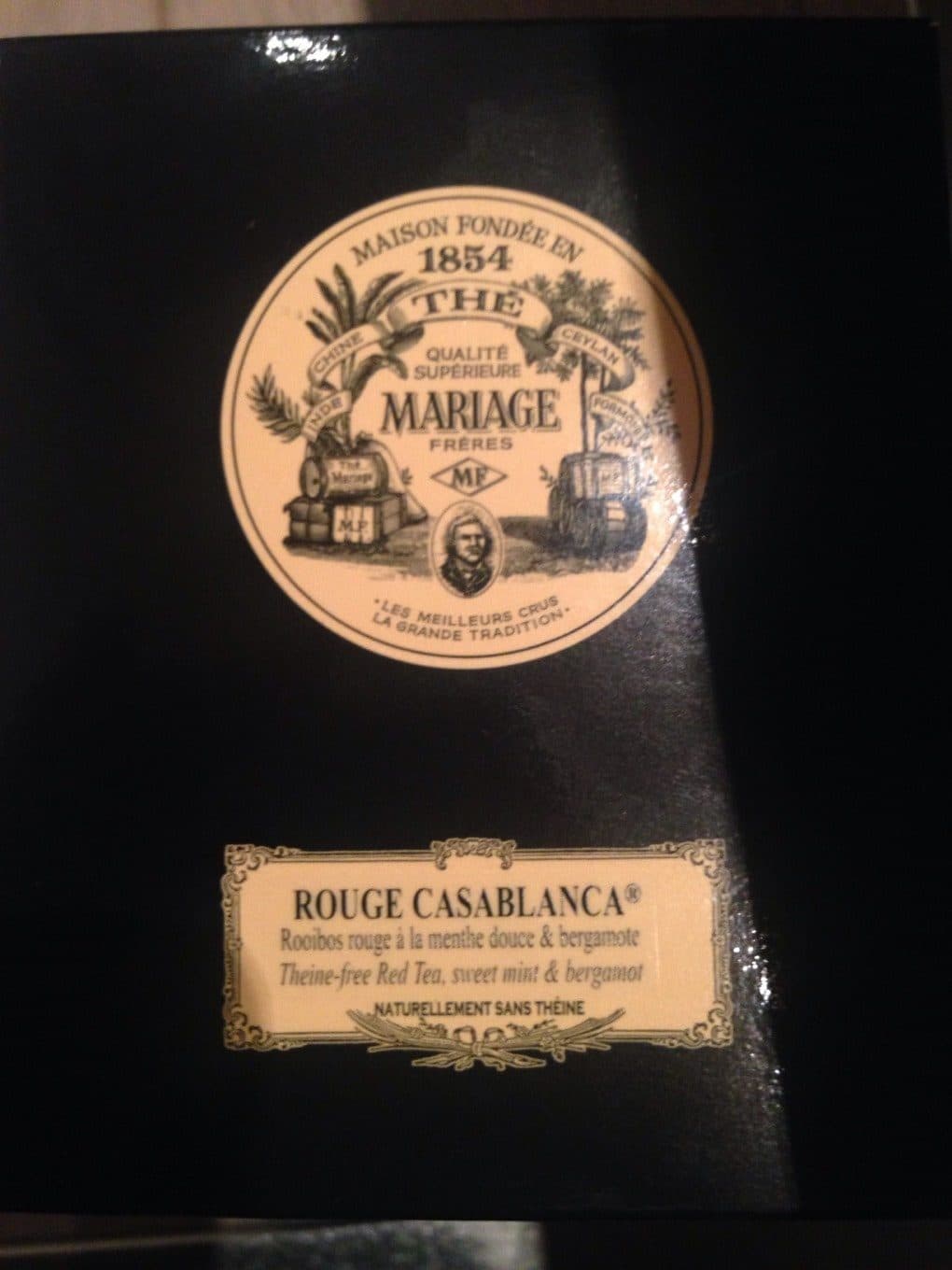 MARIAGE FRÈRES Thé arôme rouge casablanca packshot