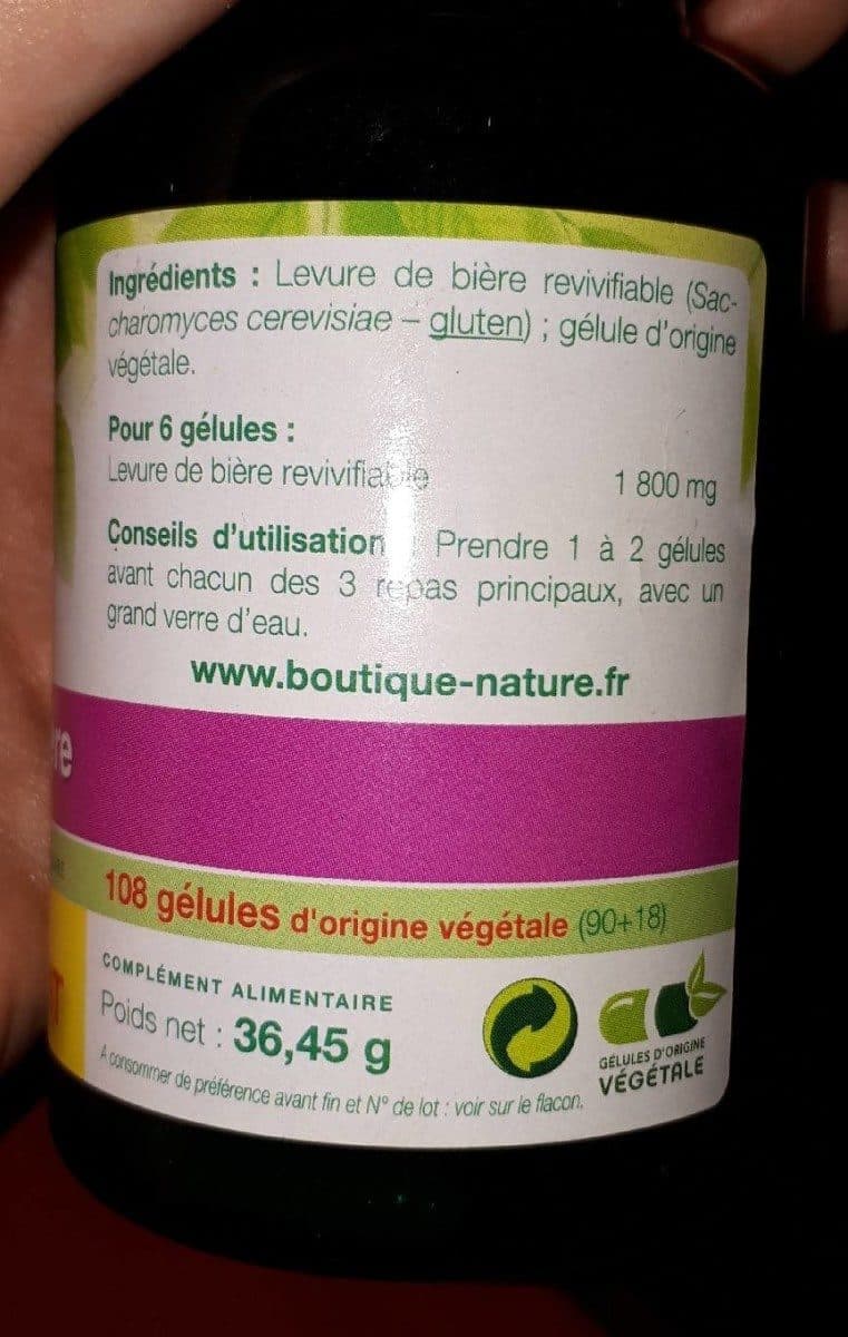 Open Food Facts Levure de bière packshot