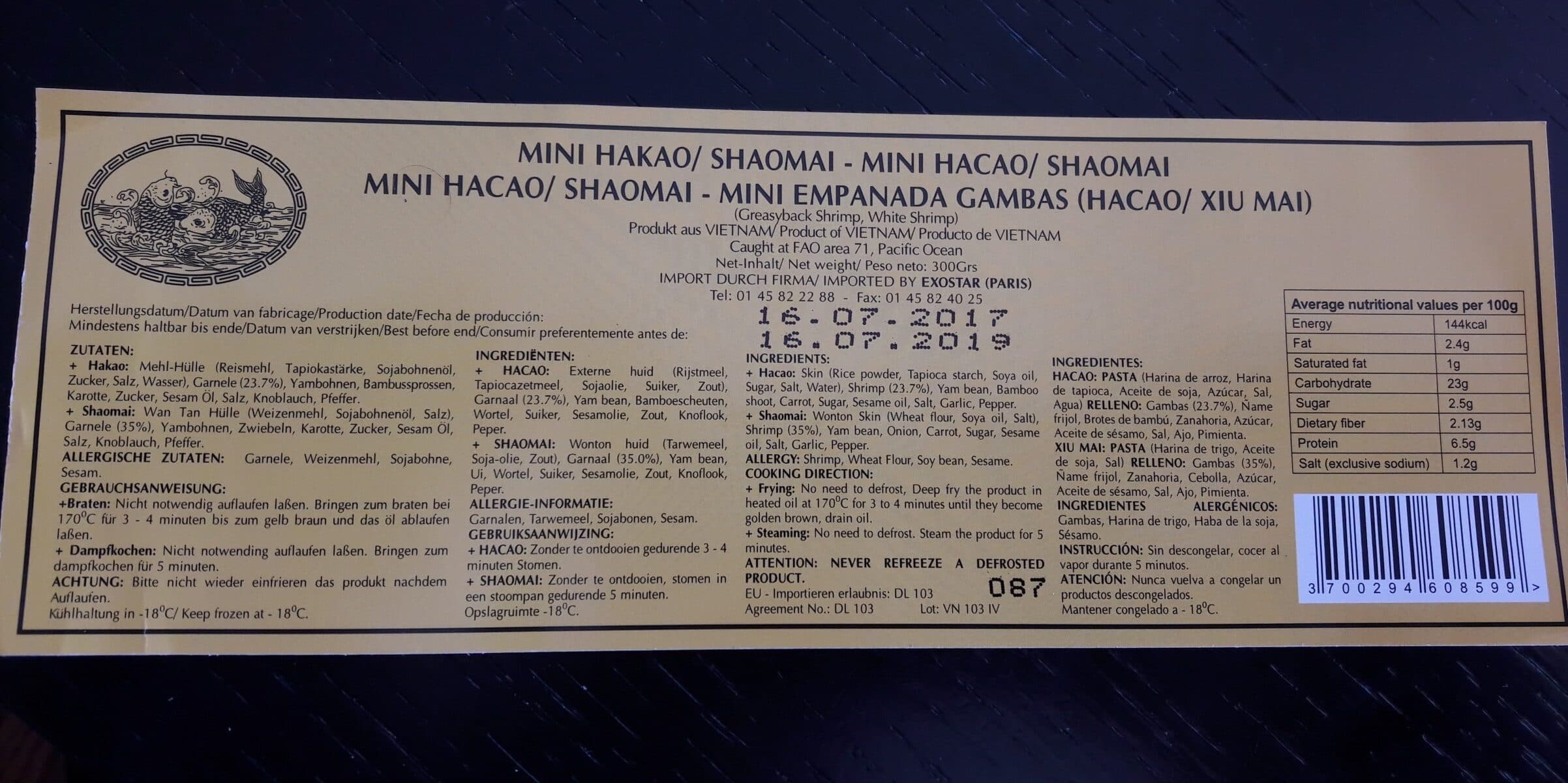 Open Food Facts Hacao - Mini Hacao packshot