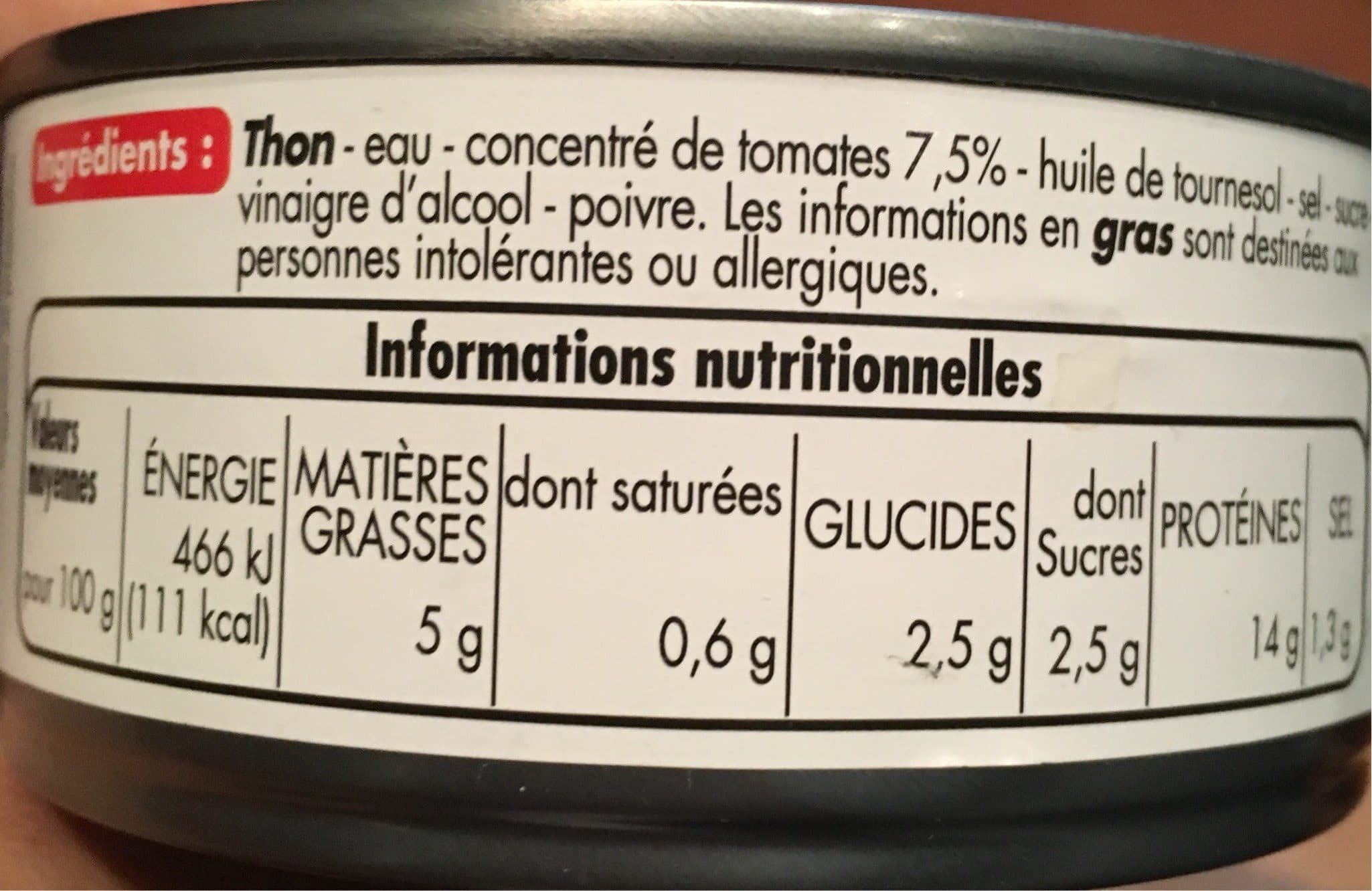 Tous Les Jours Miettes de thon packshot