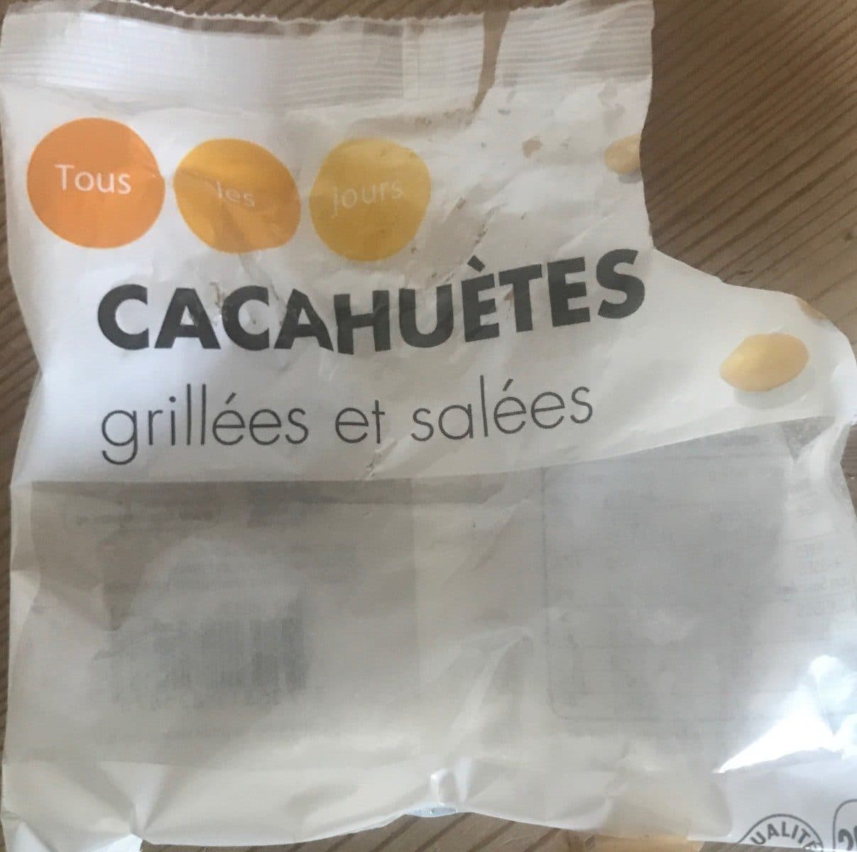 Tous les jours Cacahuète packshot