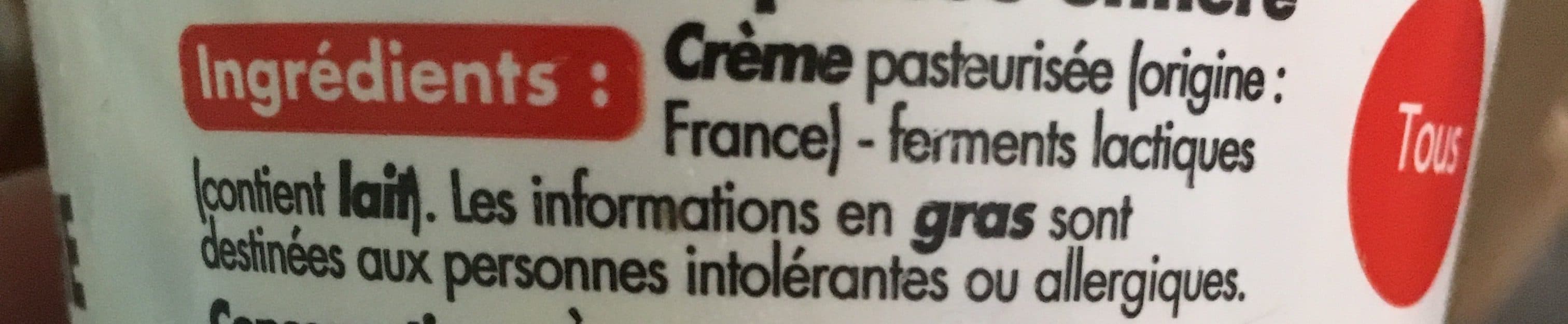 TLJ Crème fraiche épaisse entière packshot