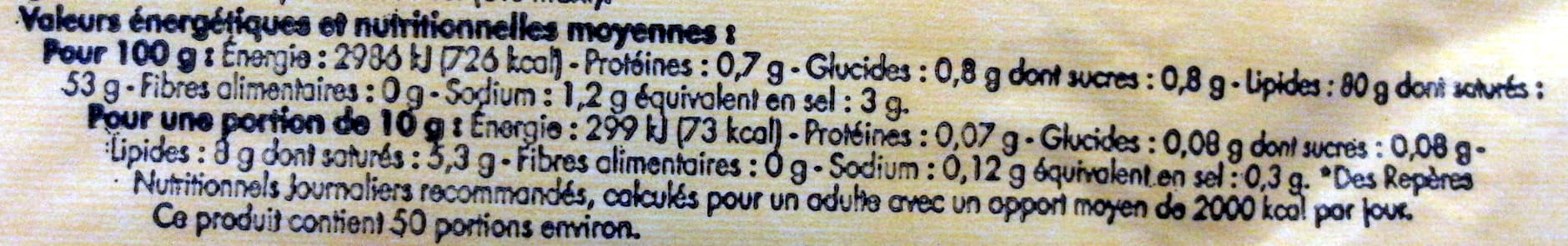 Tous les jours Tous les jours beurre demi-sel packshot