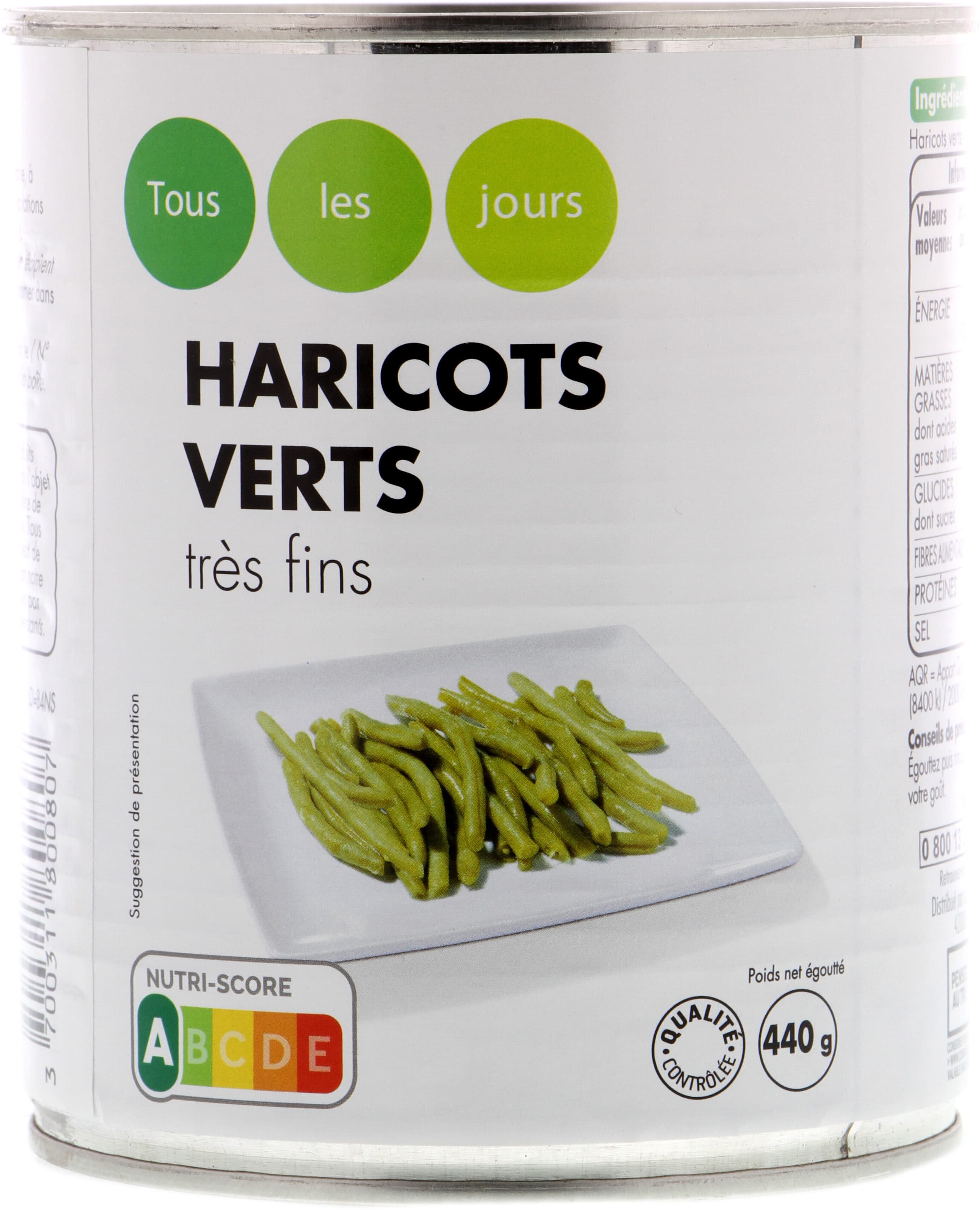 TLJ Haricots verts très fins packshot