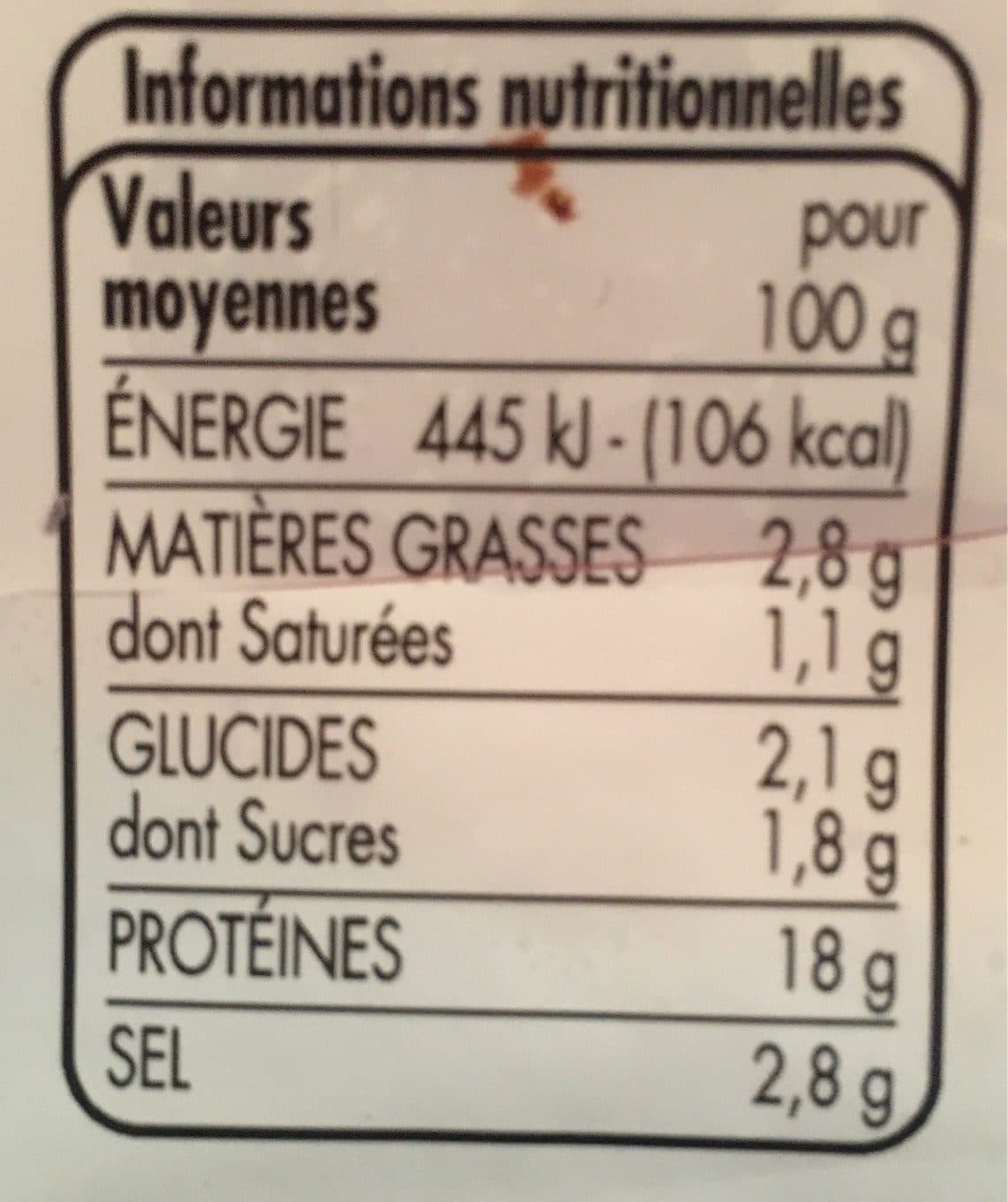 TLJ JAMBON CUIT QUALITE CHOIX découenné dégraissé 5 tranches packshot