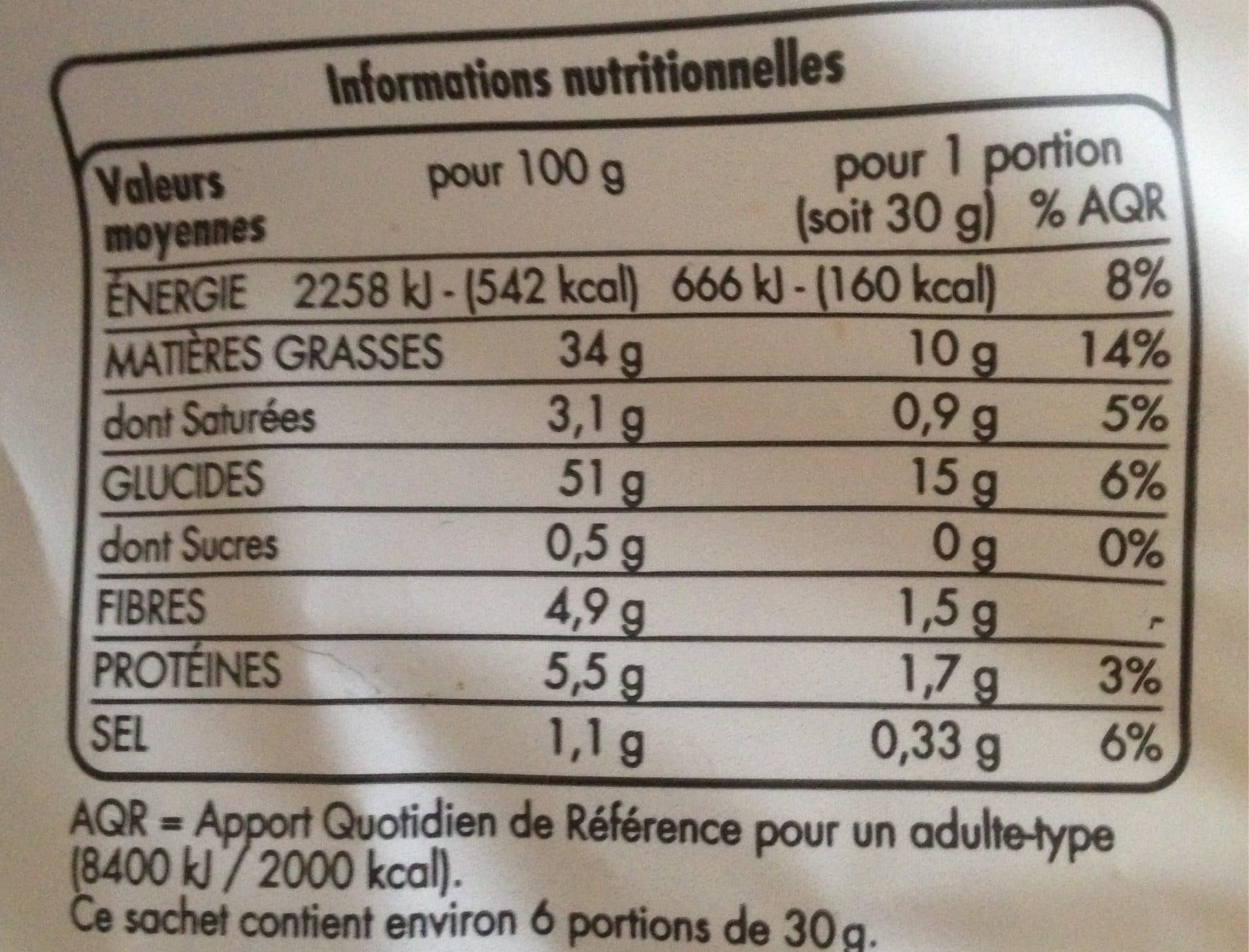 Tous les jours Chips packshot