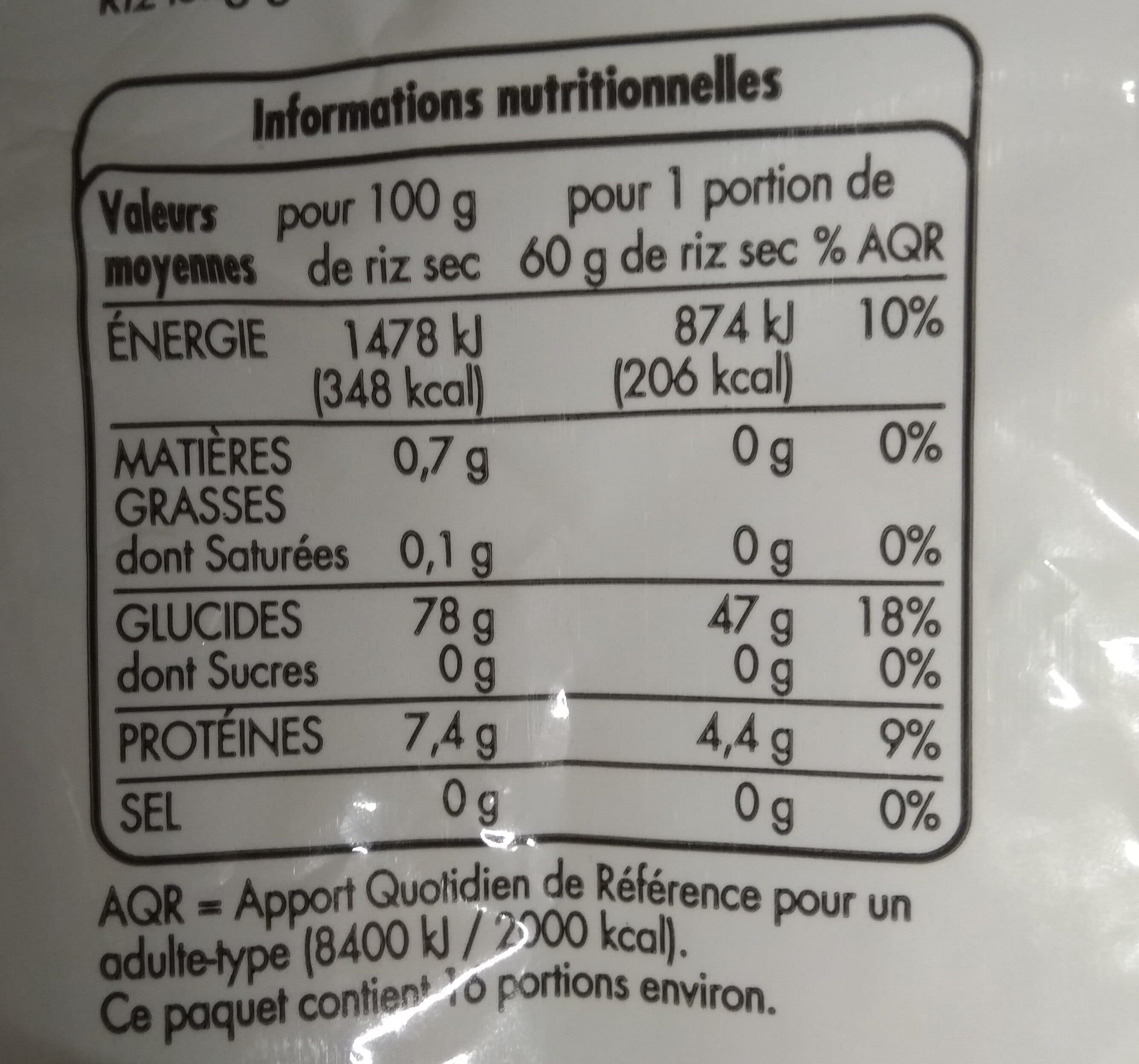 TLJ Riz long étuvé packshot