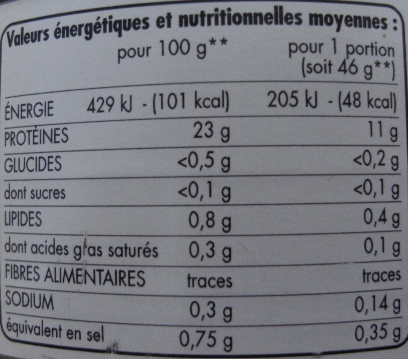 Tous les jours Thon albacore au naturel packshot