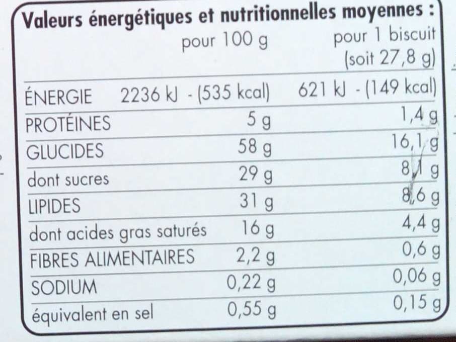Tous les jours Sprits chocolat au lait packshot