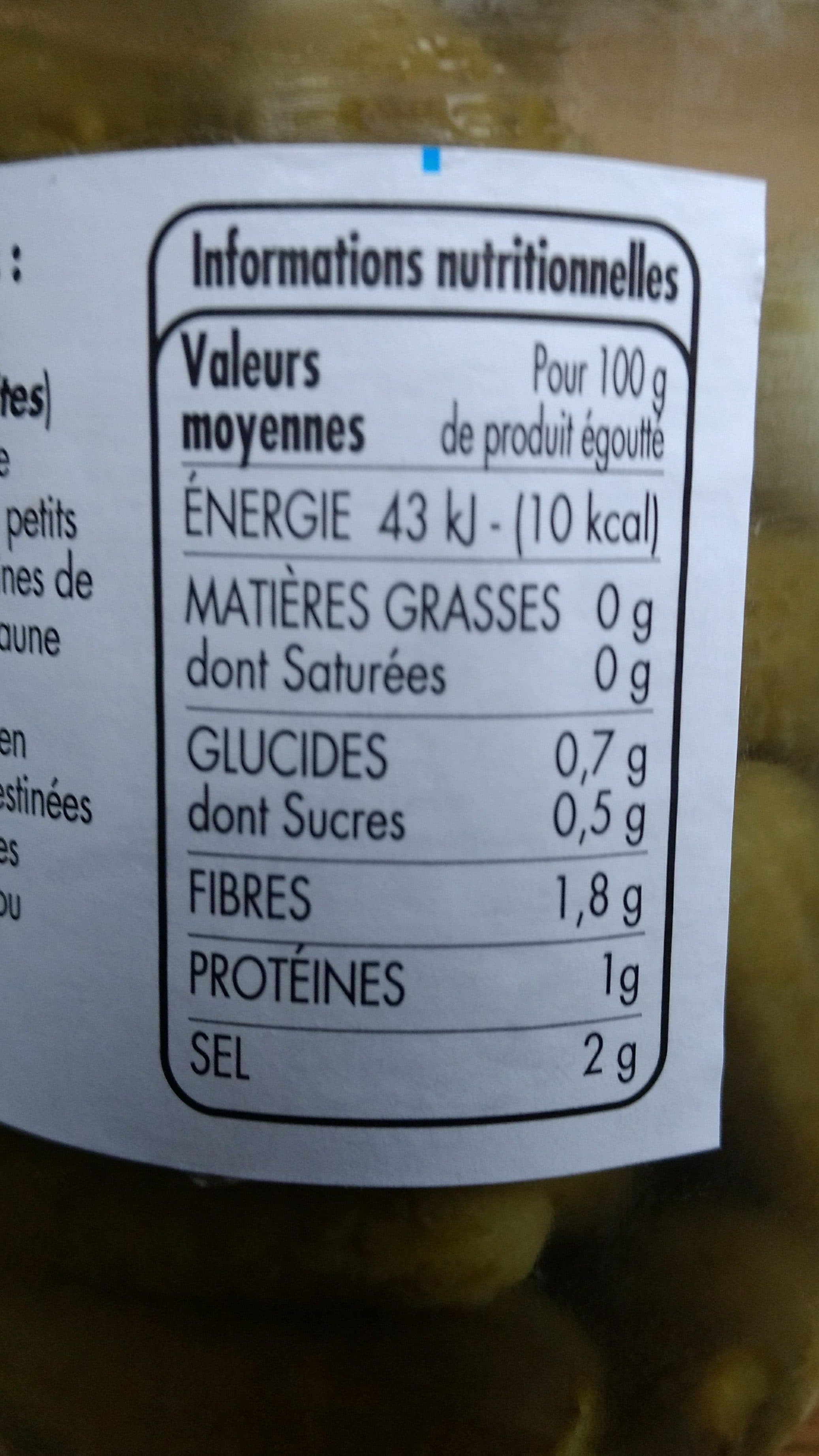 TLJ Cornichons au vinaigre packshot
