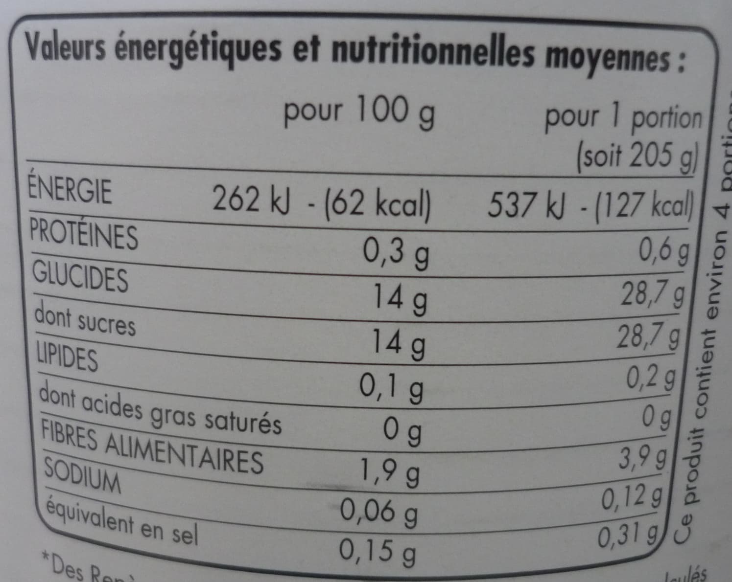 Tous les jours Cocktail de fruits au sirop léger packshot
