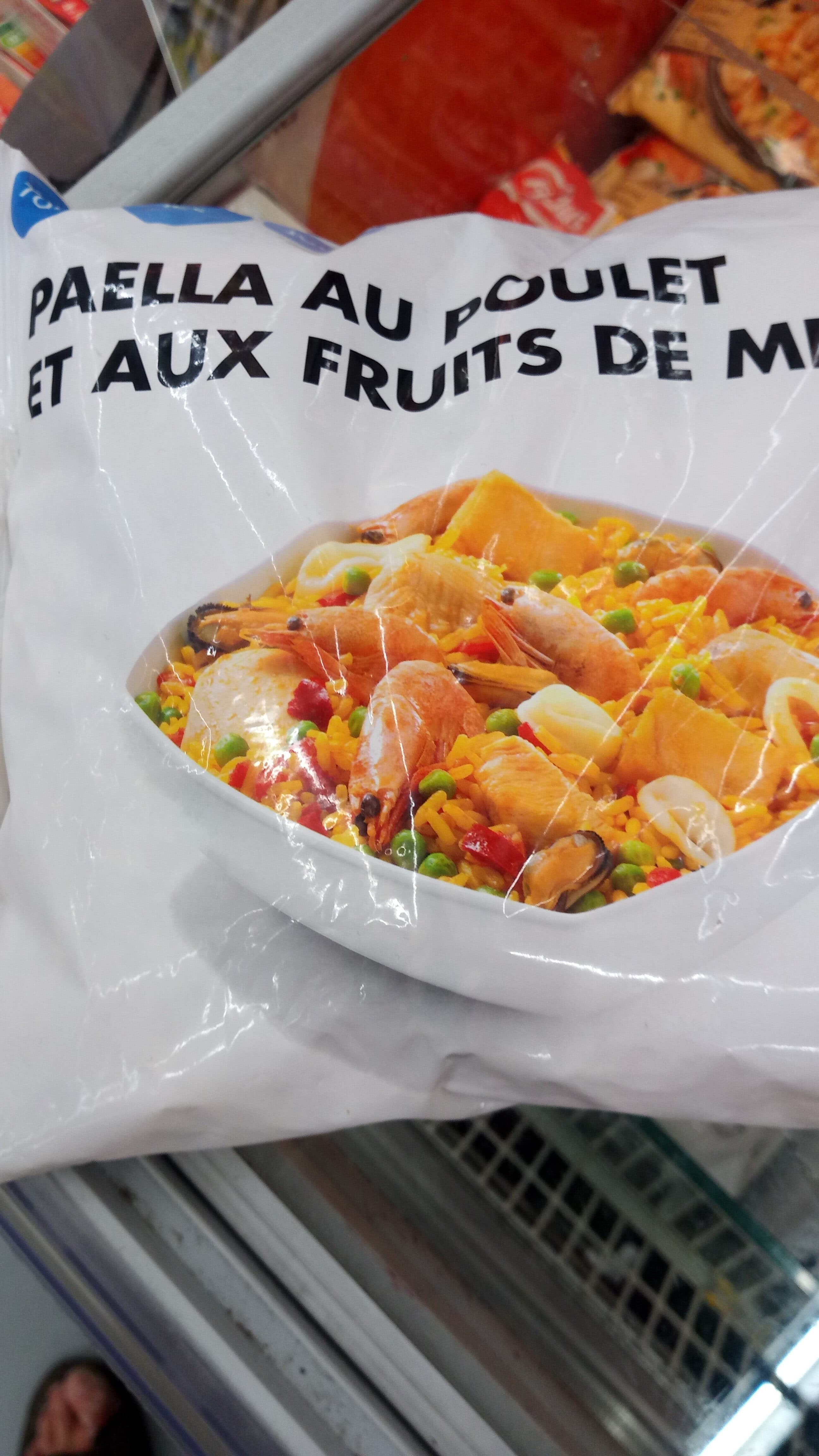 Tous les jours Paëlla au poulet et aux fruits de mer packshot