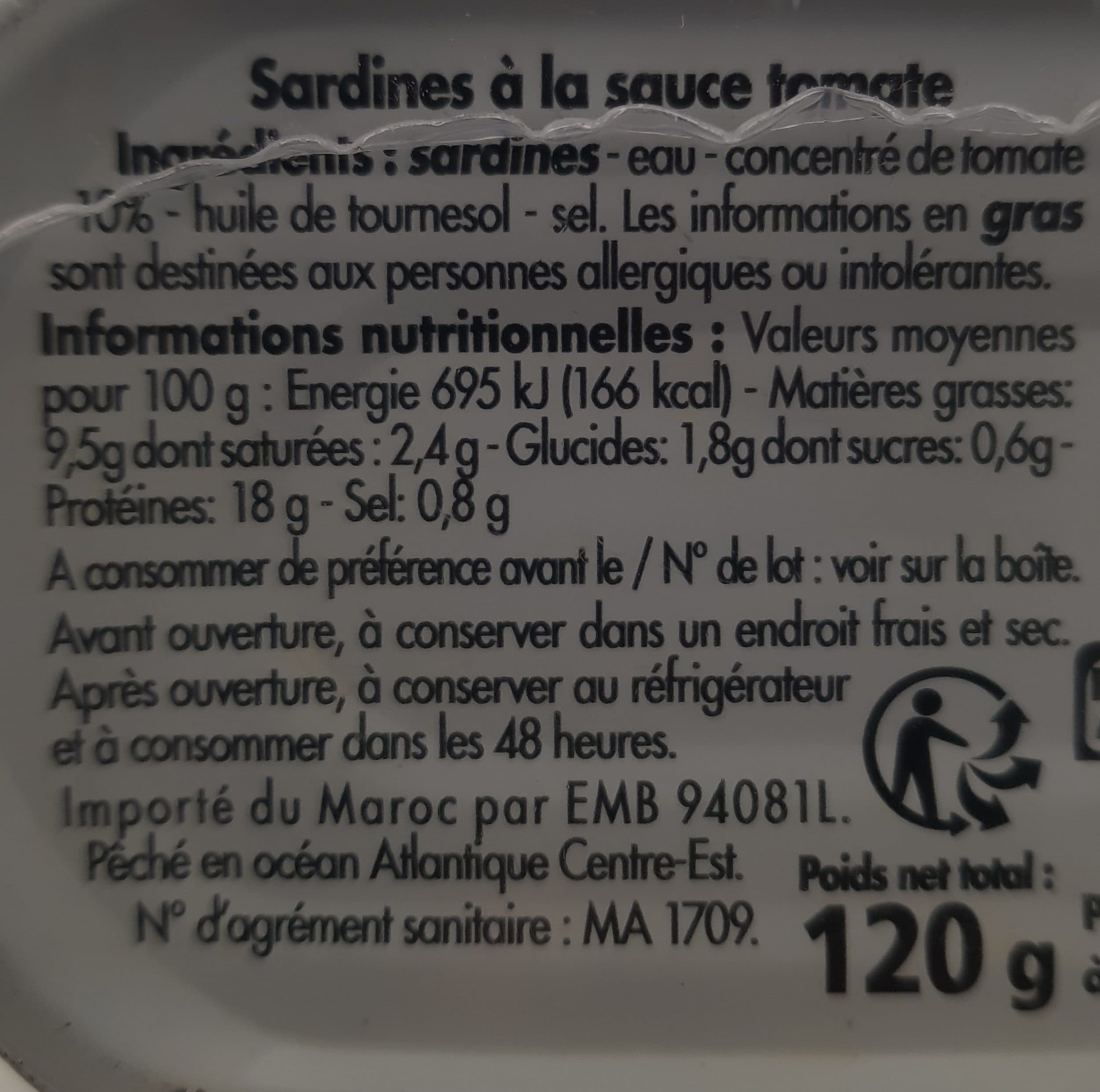 Casino Sardines à la sauce tomate packshot
