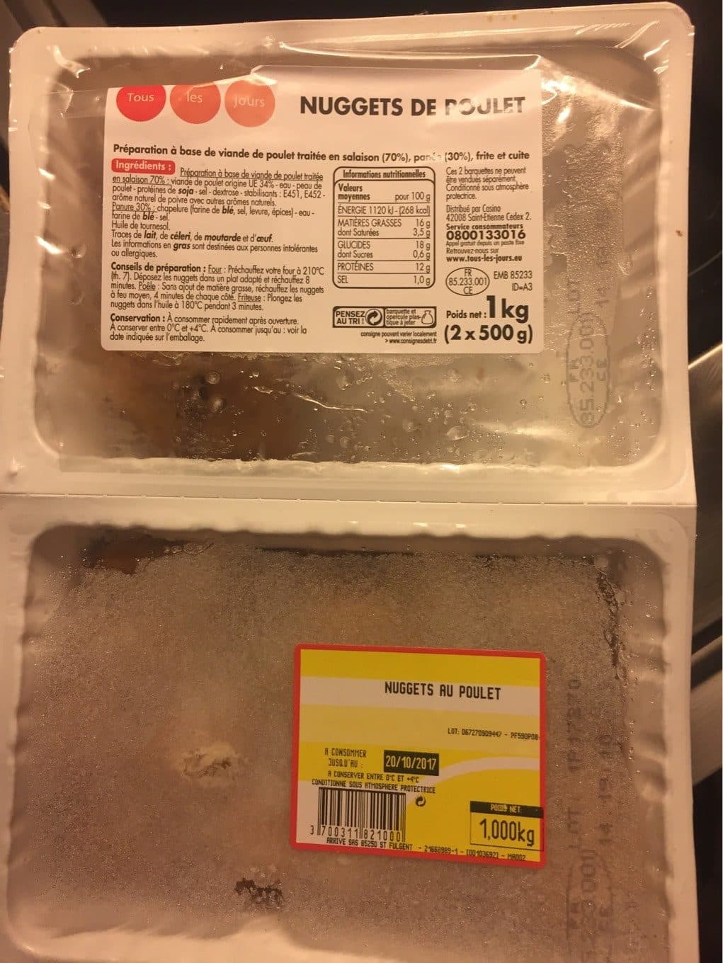 Geant Nuggets de poulet packshot