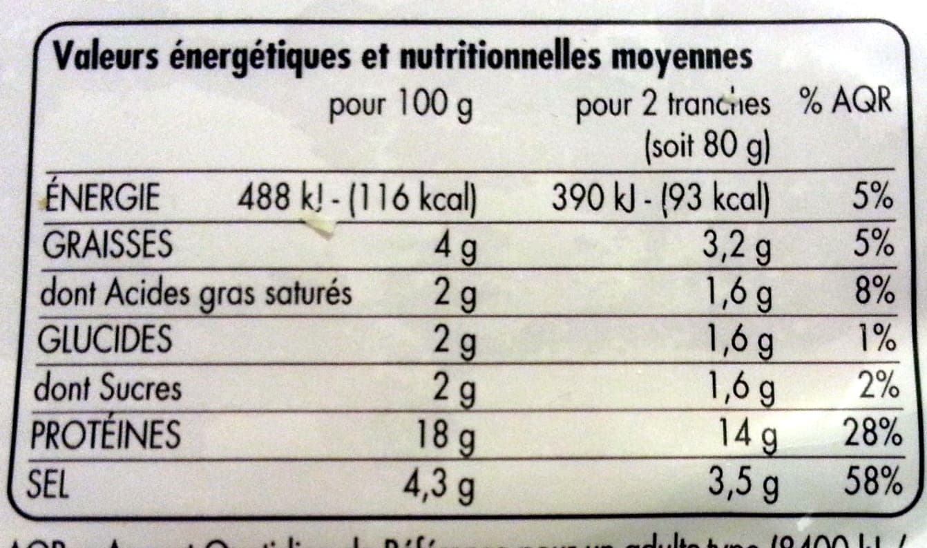 Tous les jours Blanc de poulet packshot