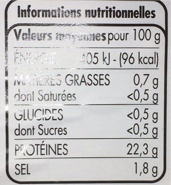 Tous les jours Crevettes cuites packshot