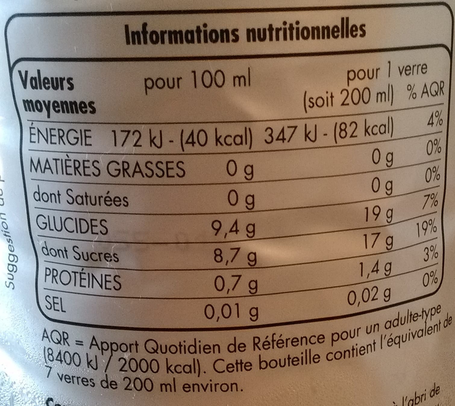 Groupe Casino Jus d'Orange packshot