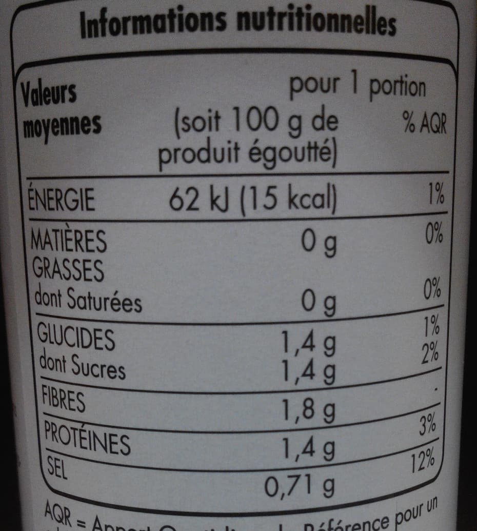 Tous les jours Asperges pic-nic packshot