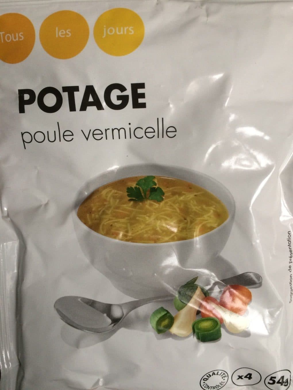 Tous Les Jours Soupe Vermicelle packshot