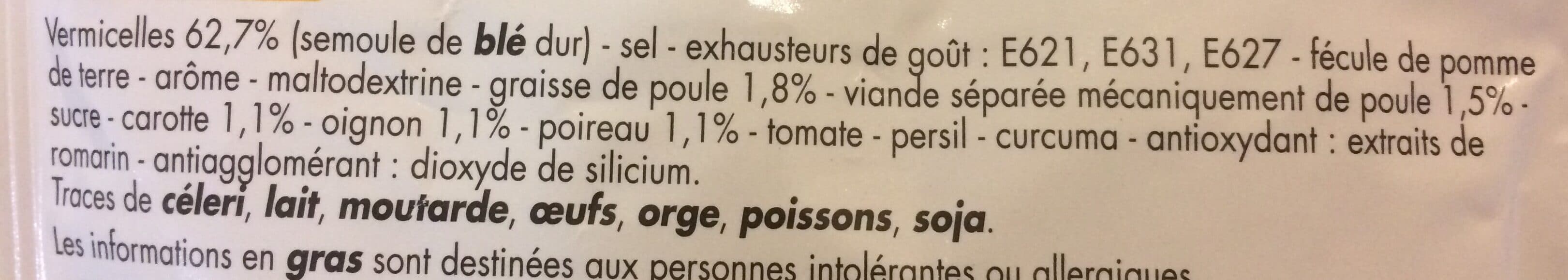 Tous Les Jours Soupe Vermicelle packshot